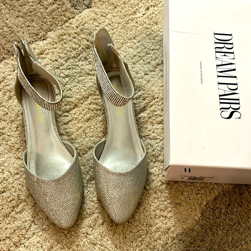 Dreampairs Silver/glitter 9.5.